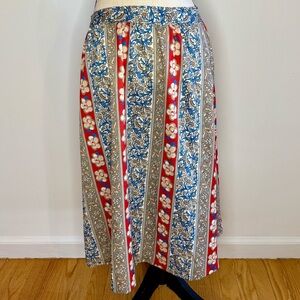 Vintage 70s or 80s midi skirt